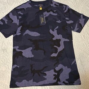 Blue camo Polo Ralph Lauren tee shirt